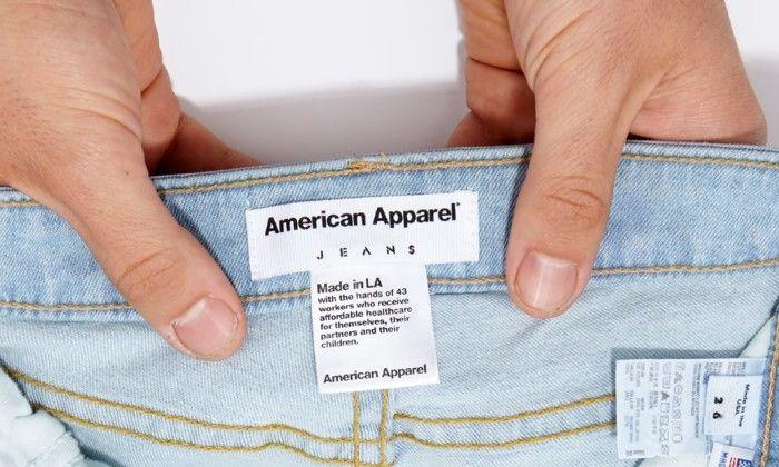 American Apparel Brand Logo - Racy fashion brand American Apparel on the brink of closure ...