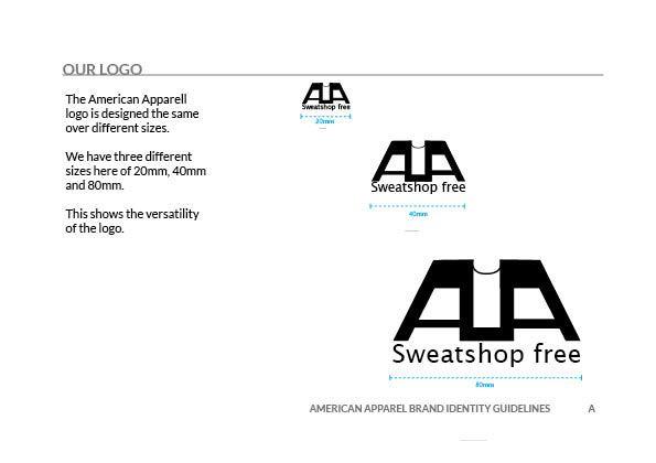 American Apparel Brand Logo - Fictional Brand Identity Guidelines - American Apparel on Behance