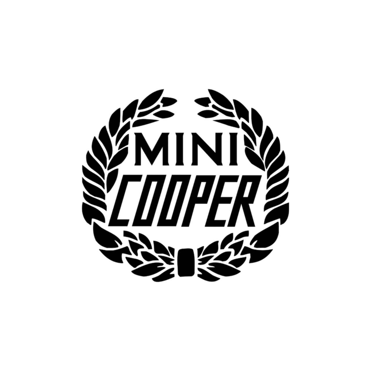Mini Cooper Logo - Mini Cooper Logo Vinyl Decal