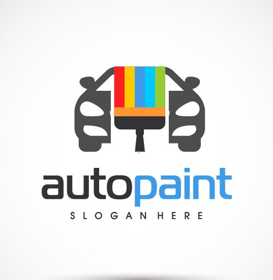 Auto Paint Logo - Auto paint logo vector free download