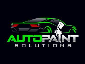 Auto Paint Logo - Auto Paint Solutions logo design
