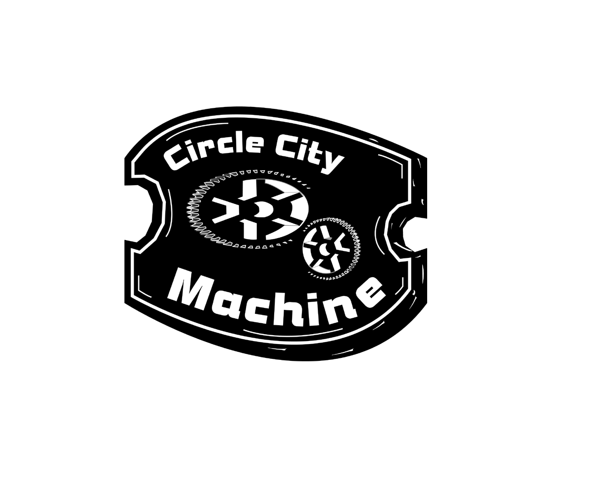 Circle City Logo - Bold, Serious, Shop Logo Design for Circle City Machine or Machine