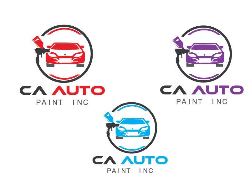 Auto Paint Logo - Entry #23 by mdmastarul for Design an auto paint logo | Freelancer