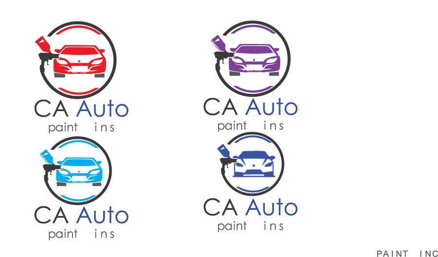 Auto Paint Logo - Entry #25 by mdmastarul for Design an auto paint logo | Freelancer