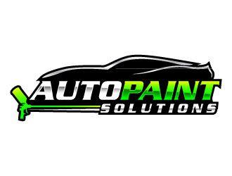 Auto Paint Logo - Auto Paint Solutions logo design - 48HoursLogo.com