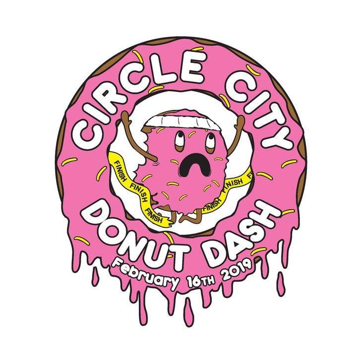 Circle City Logo - Circle City Donut Dash 5K. WFNI ESPN 107.5 / 1070 The Fan