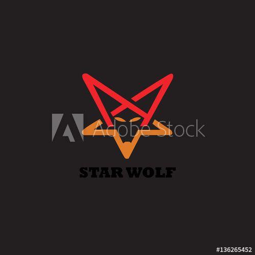 Star Wolf Logo - star wolf logo design - Buy this stock vector and explore similar ...