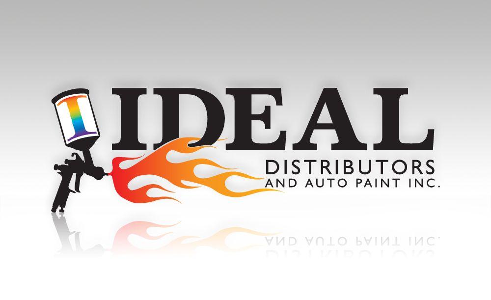 Auto Paint Logo - Ideal Distributors Logo « « Vive Studio | 21st Century MarketingVive ...