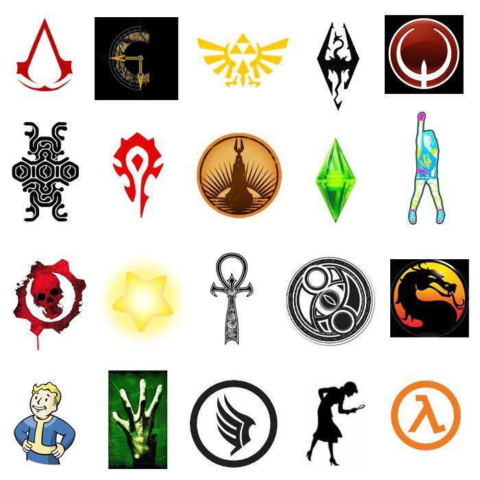 Popular Game Logo - Video Game Symbols Quiz - By redleigh86