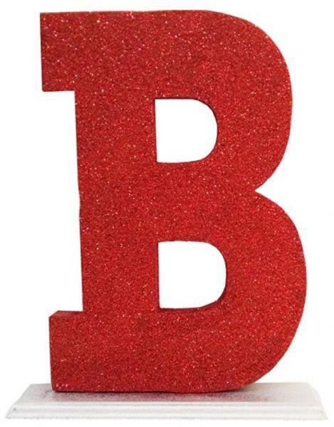 Egyptian Red Letter Logo - Decoration Letter B