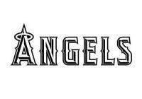 Black and White Angels Logo - ANGELS Trademark of Angels Baseball LP - Registration Number 3353457 ...