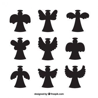 Black and White Angels Logo - Angel Vectors, Photo and PSD files