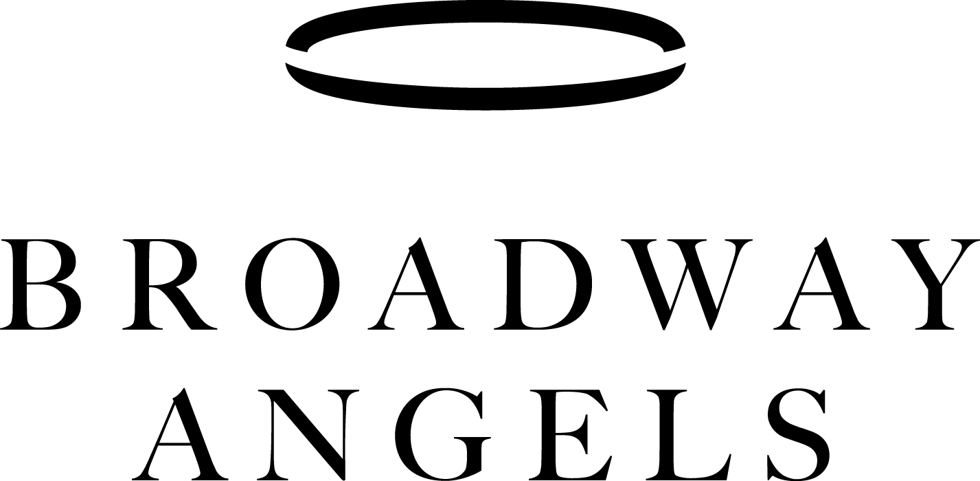 Black and White Angels Logo - Broadway Angels