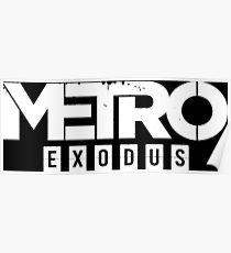 Metro Exodus Logo - Metro Exodus Posters | Redbubble
