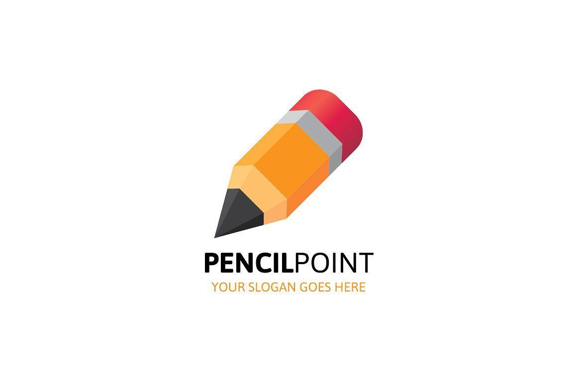 Pencil Logo - Pencil Point Logo ~ Logo Templates ~ Creative Market