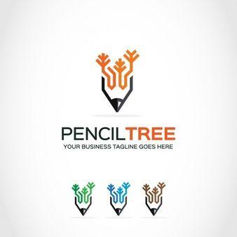 Pencil Logo - Pencil Logo Vectors, Photos and PSD files | Free Download