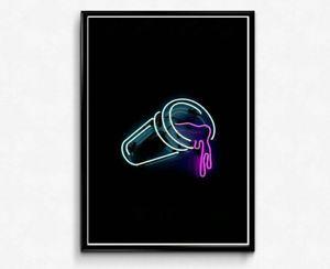 BAPE Neon Logo - Neon Drank Cup Poster, Pop Culture Wall Art, Hypebeast Supreme Bape ...