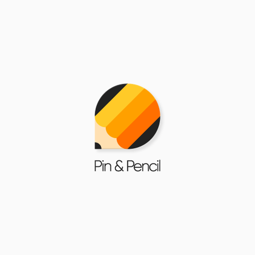 Pencil Logo - Pin & Pencil. Logo design contest