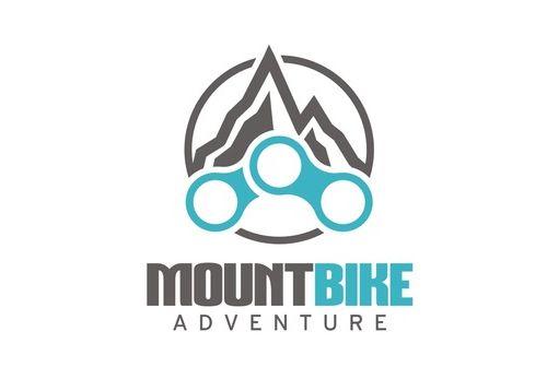 MTB Mountain Logo - Mountain Bike Logo Template | Mountain Biking | Bike logo, Logos ...