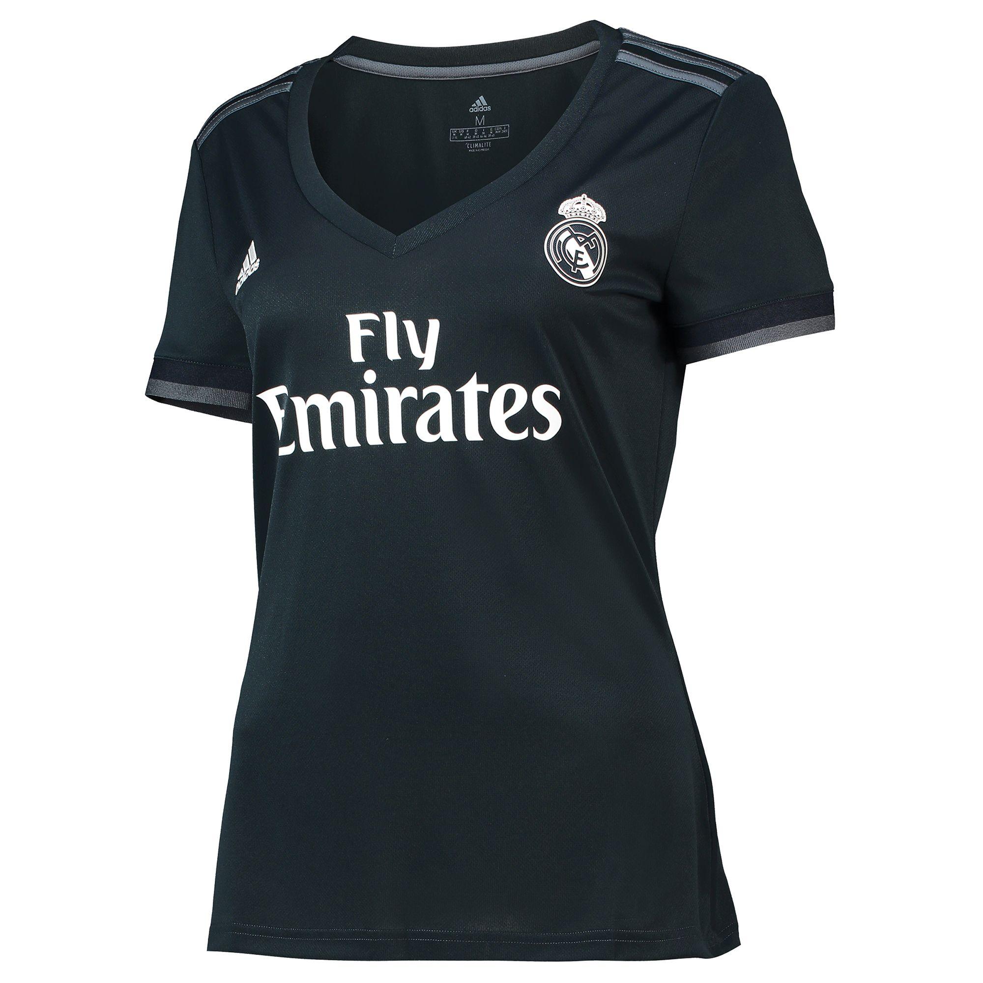 Adidas Real Madrid 2018 Logo - Official Real Madrid Football Away Shirt Jersey Tee 19