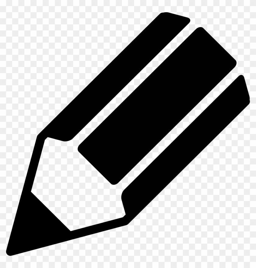 Pencil Logo - Paper And Pencil Clipart Black White Templates Corner - Pencil Logo ...