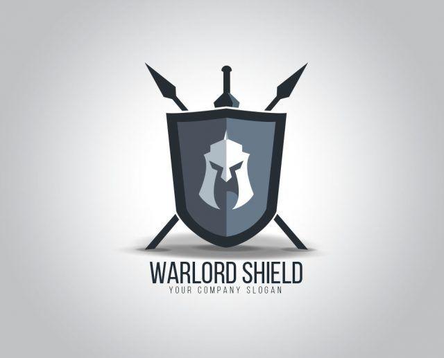 Shield -Shaped Logo - Warlord shield logo | Logo Instant