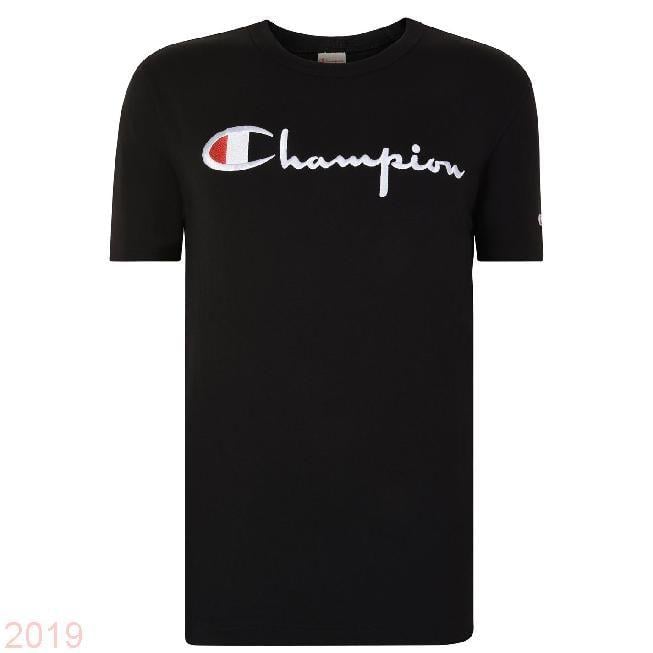 Champion Store Logo - Outlet Store CHAMPION Logo T Shirt 3p64t5TF | liveatthetower