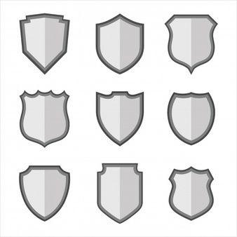 Black and White Shield Logo - Shield Vectors, Photos and PSD files | Free Download
