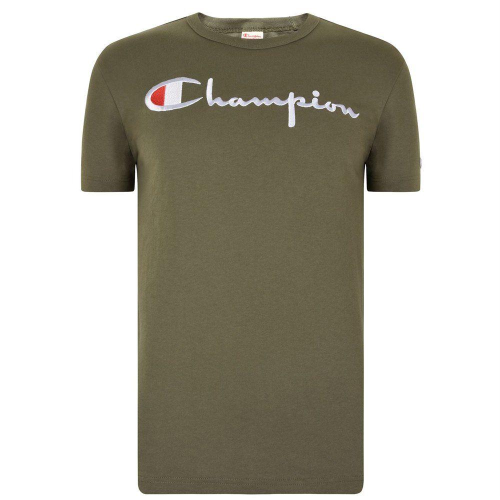 Champion Store Logo - the Lowest price Champion Store - Champion Logo T Shirt With Khaki ...