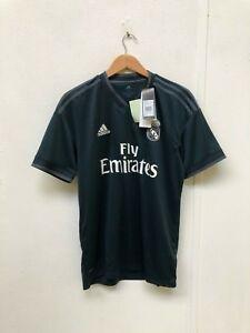 Adidas Real Madrid 2018 Logo - Real Madrid adidas Men's 2018/19 Away Shirt - Medium - No Name -New ...