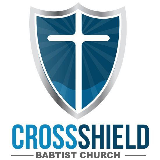 Shield -Shaped Logo - Cross Shield Logo Design