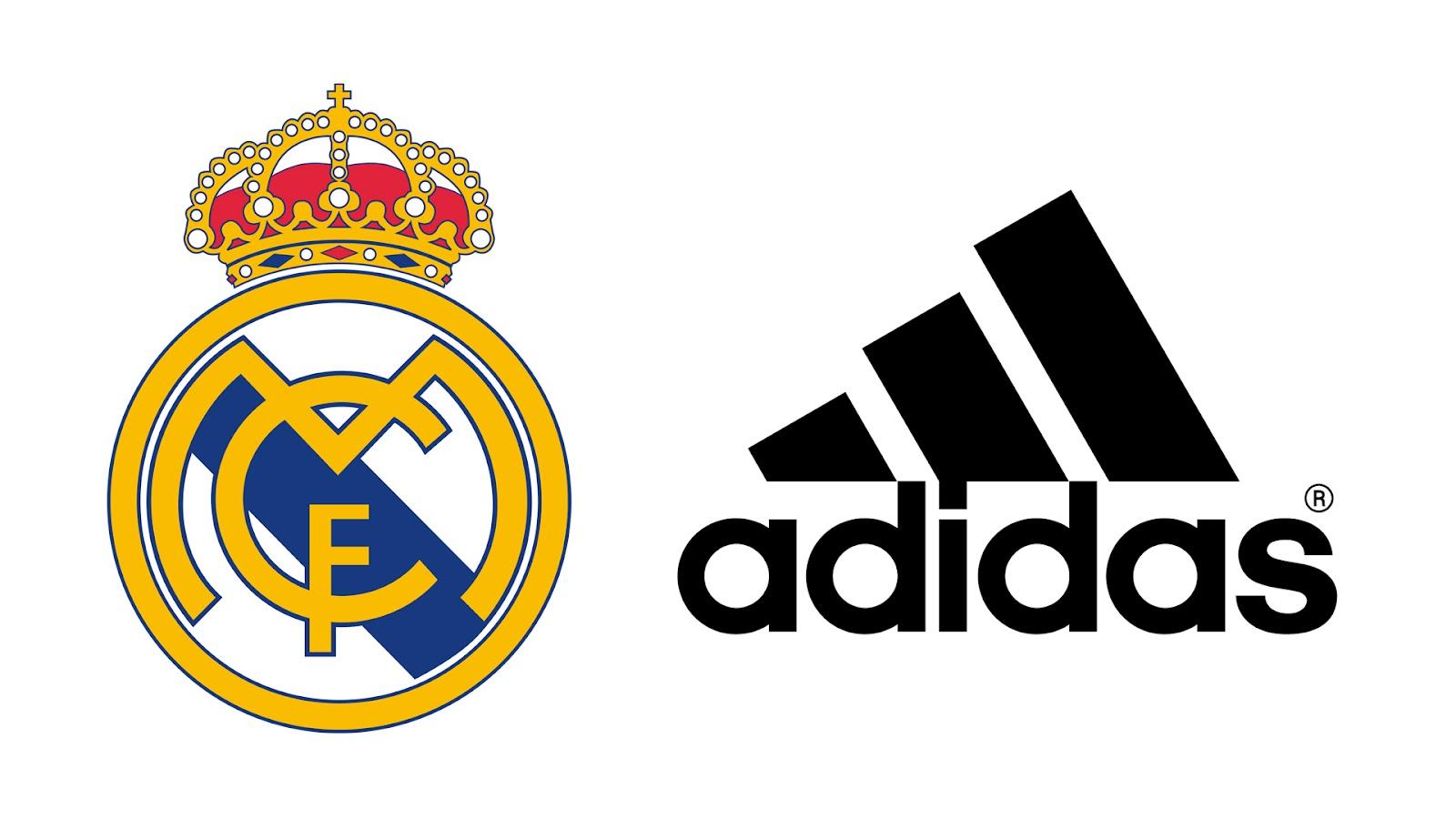 Adidas Real Madrid Logo - Real Madrid Adidas World Record Shirt Deal | Footy Kits | Chainimage