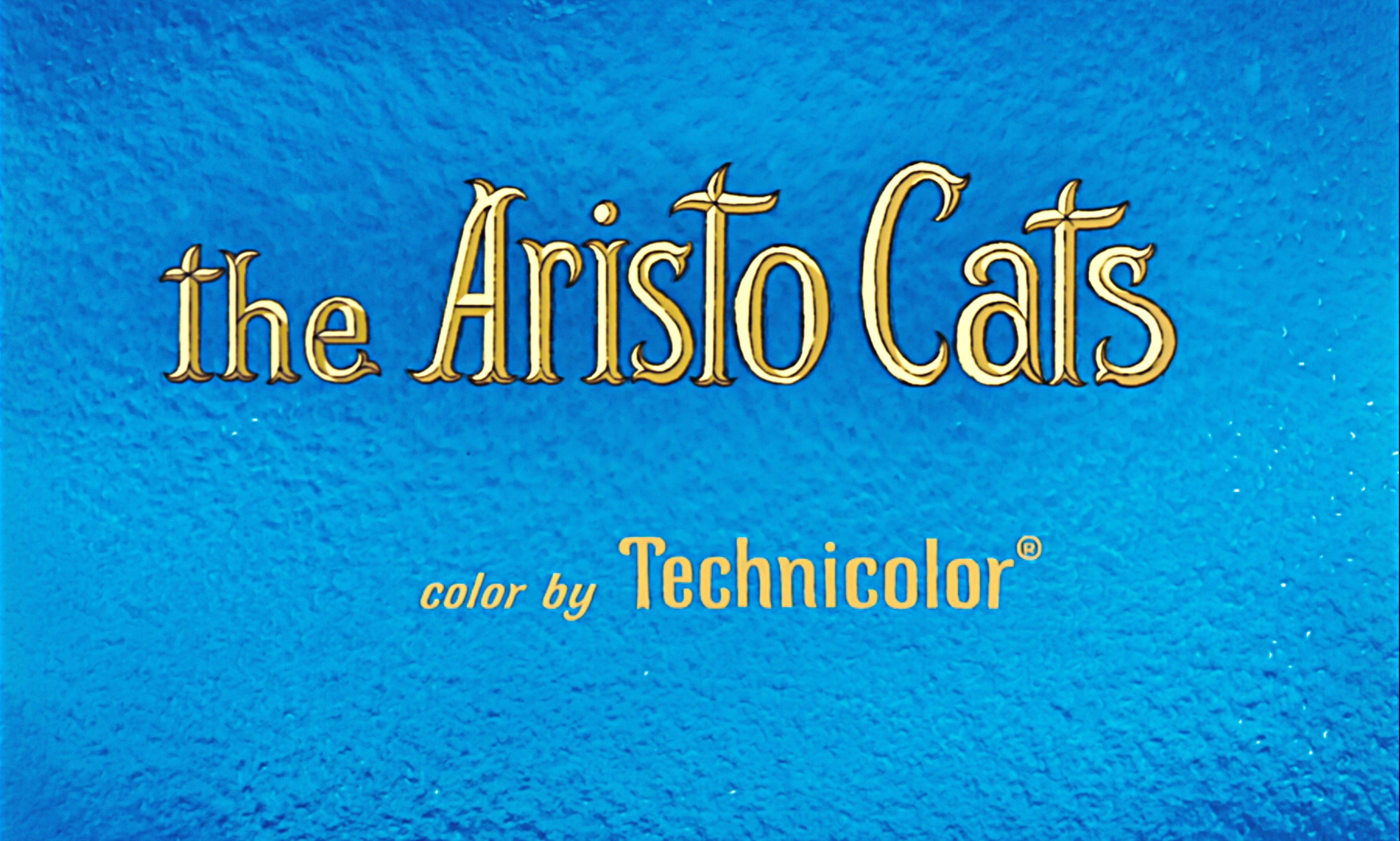 The Aristocats Title Logo - Pin by Eric Kassel on Lettering & Type | Disney movies, Aristocats ...