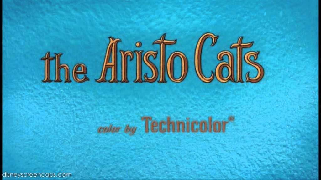 The Aristocats Title Logo - The Aristocats Theme Instrumental - YouTube