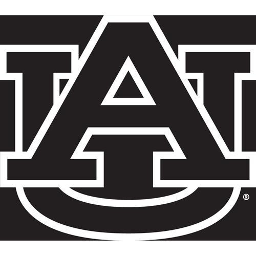Auburn Logo - Auburn Decal White AU Logo (12)