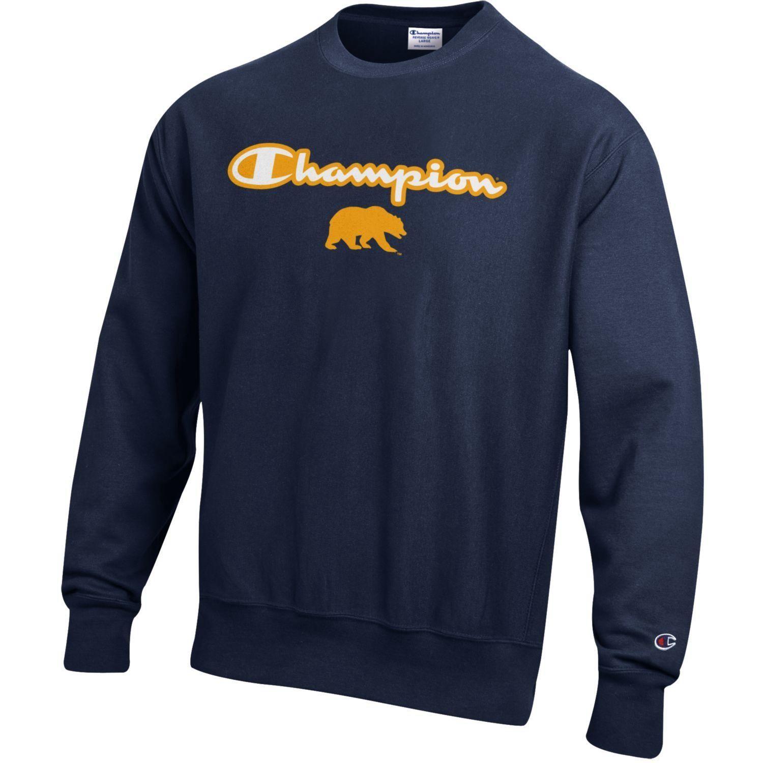 Champion Store Logo - Cal Student Store: Cal Bears Men's Champion Reverse Weave Crew