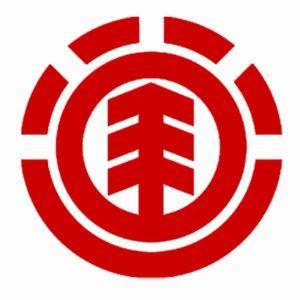 Red Clothing Brand Logo - Element First German Store - Boardsport SOURCE
