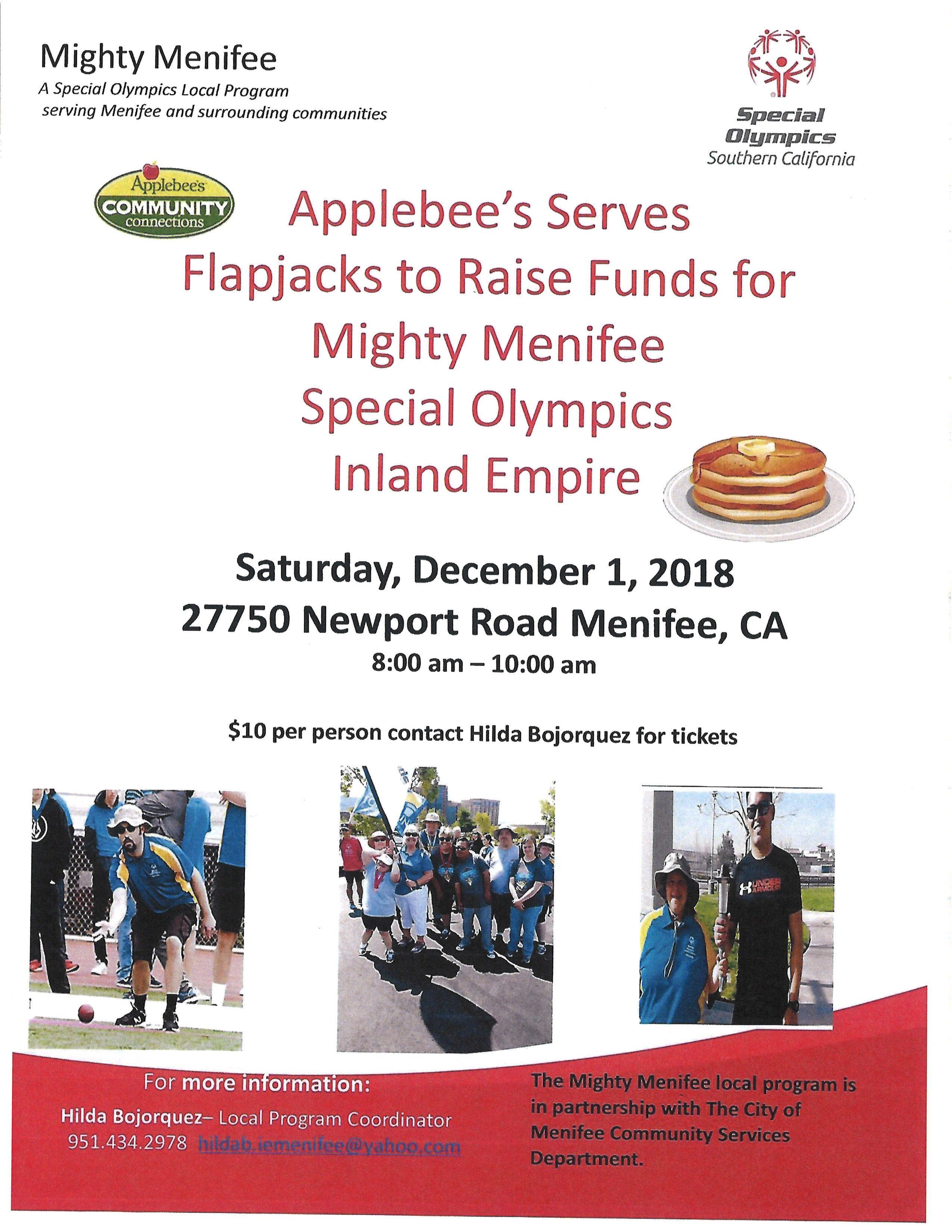Applebee's Community Connections Logo - IE - Blog - Special Olympics Southern California