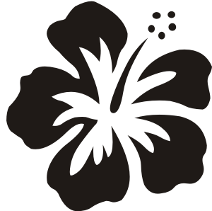 Hawaiian Flower Logo - E hibiscus hawaiian flower | Clipart Panda - Free Clipart Images