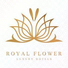 Royal Flower Logo - Royal Flower logo - sold | Sold Logos | Pinterest | Logos, Flower ...