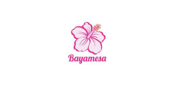 Hibiscus Flower Logo - Bright Flower Logo Design Examples for Inspiration (3)