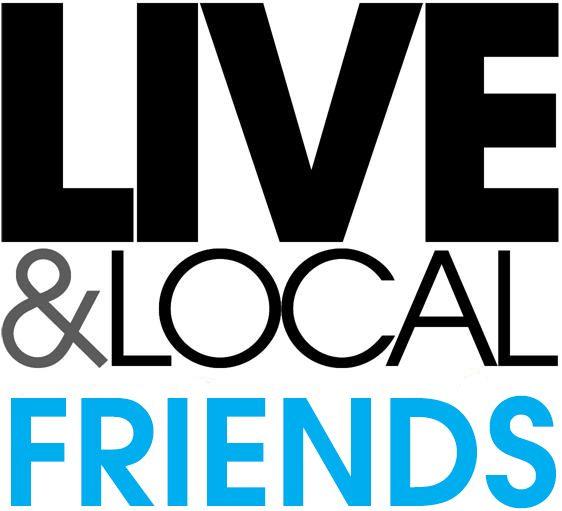 Black and White Friends Logo - Become a Friend