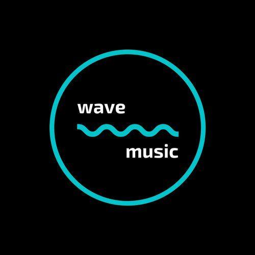 Music Logo - Black and Turquoise Circle Music Logo