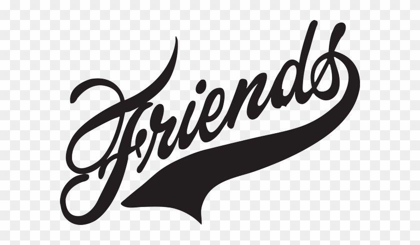 Black and White Friends Logo - Geaux Friends - Friends Logo - Free Transparent PNG Clipart Images ...