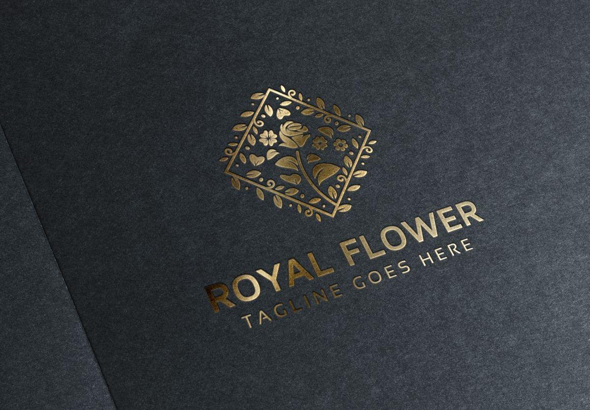 Royal Flower Logo - Royal Flower Logo Template #70736