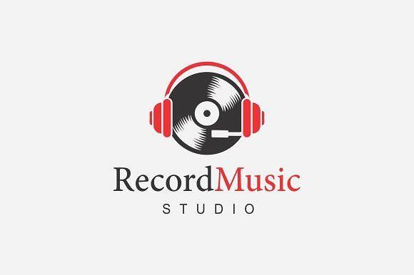 Music Logo - Record Music Logo