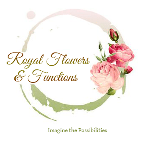 Royal Flower Logo - Dècor Catalogue - Royal Flowers & Functions
