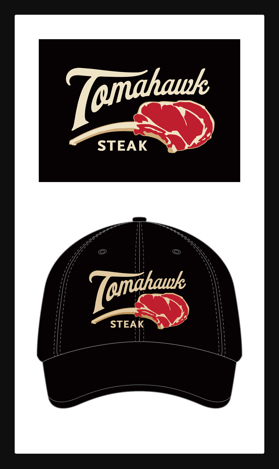 Tomahawk Logo - Tomahawk Steak Logo | Matt Mason Designs