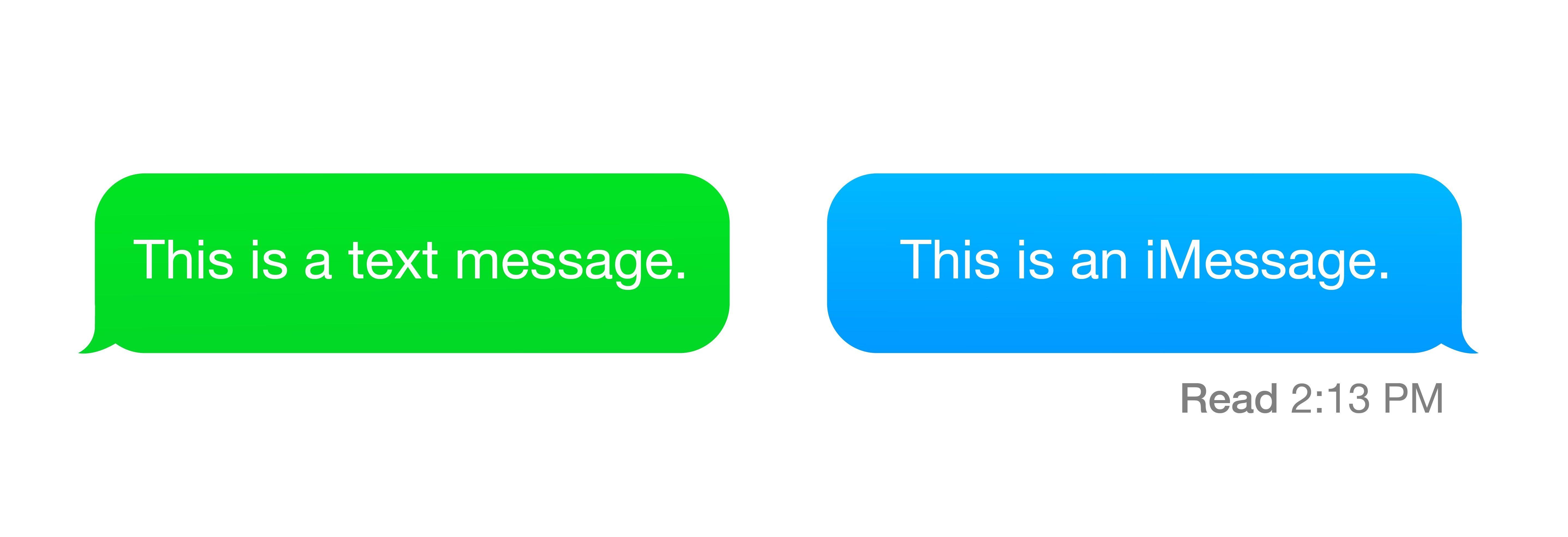 Green Text Message Logo - Ugh, Green Bubbles! Apple's iMessage Makes Switching to Android Hard ...