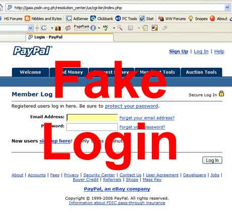 Fake PayPal Logo - Fake PayPal. The Wire Fact